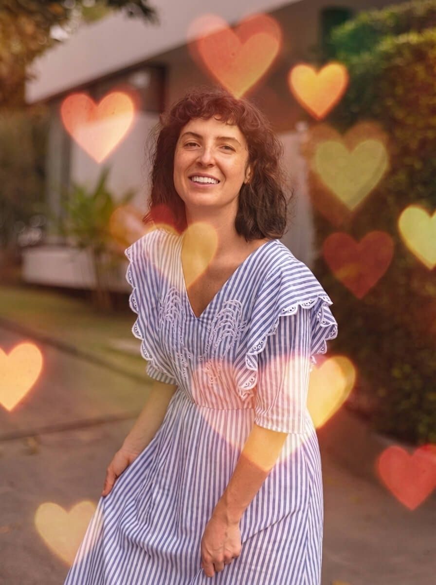 add hearts to photo app