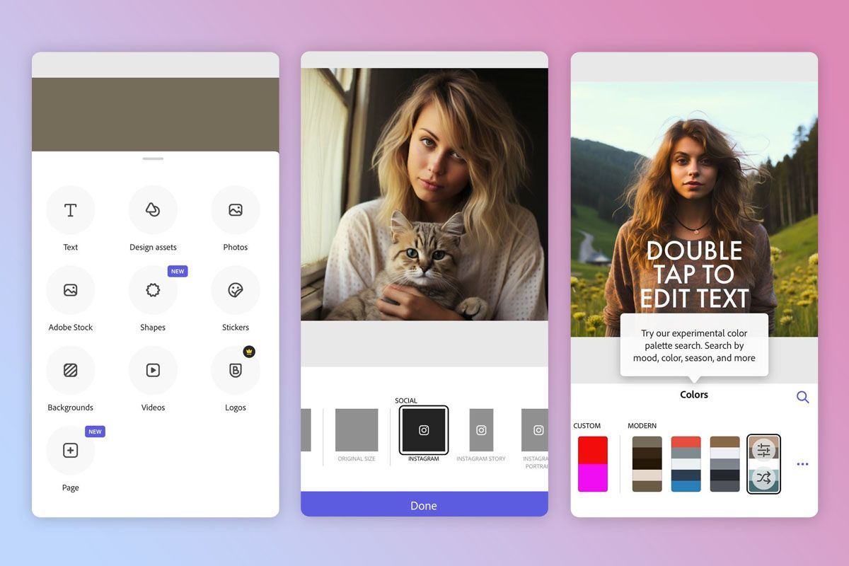 adobe creative cloud express photographers app