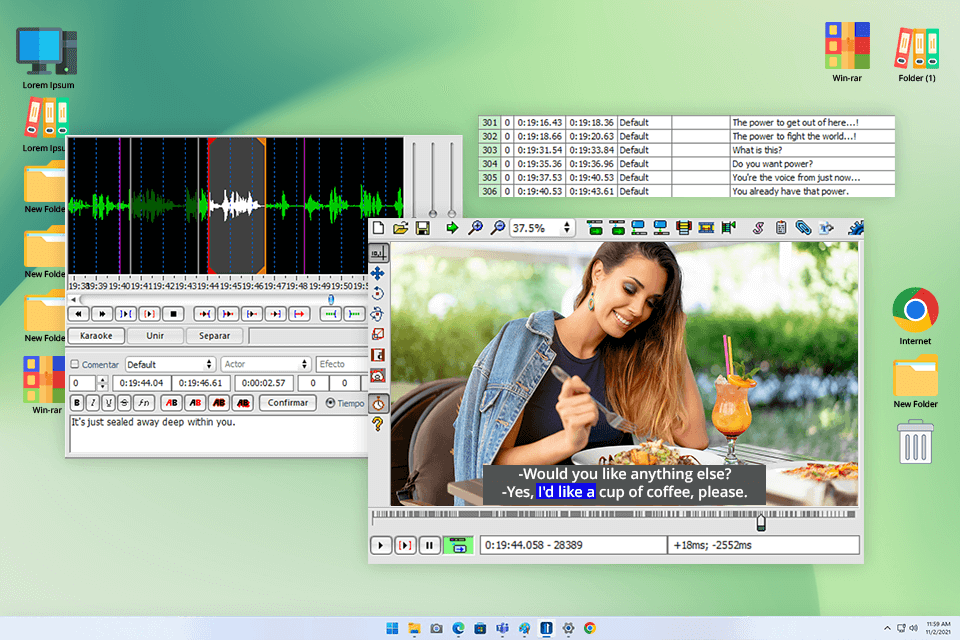 aegisub subtitle software