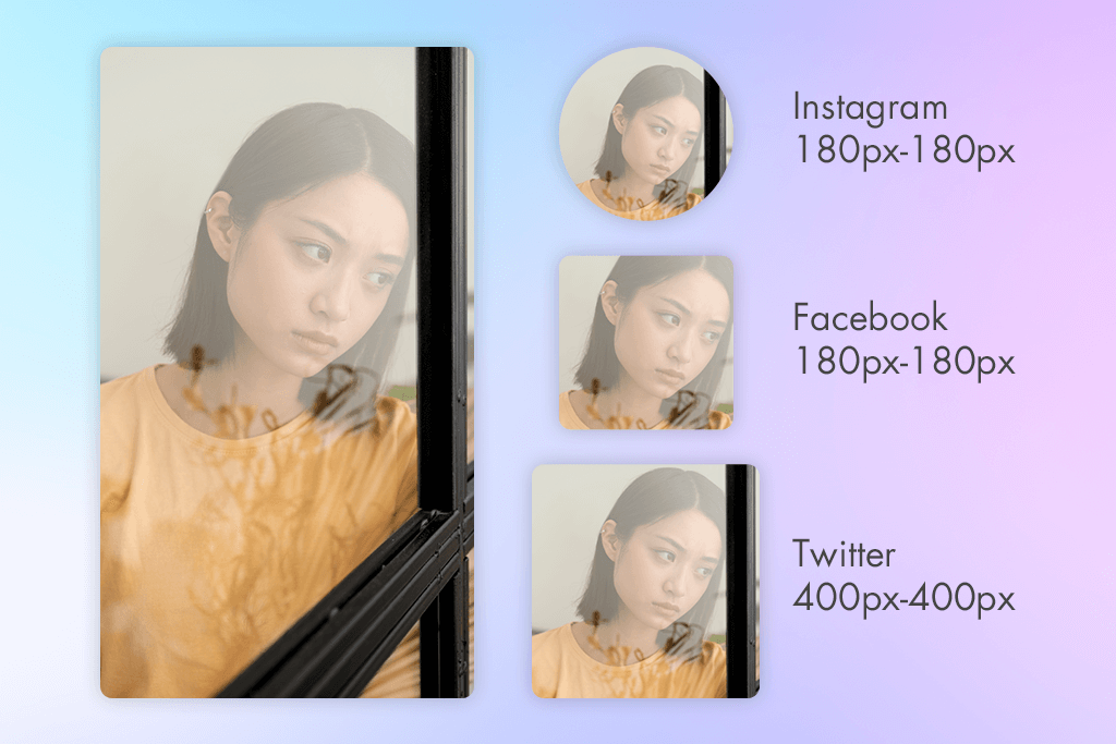 back camera blur shot profile picture ideas
