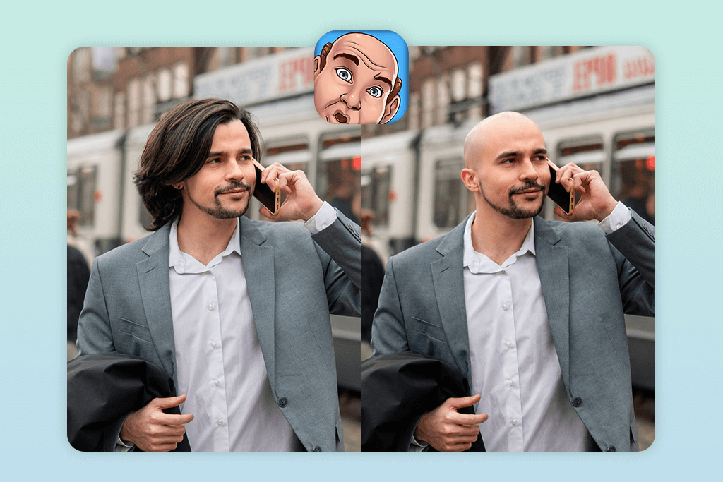 baldify bald filter app