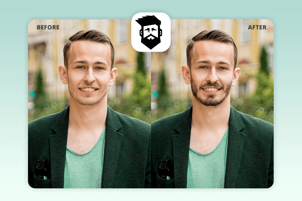 beard booth studio app interface