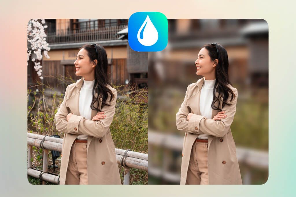 blur photo editor app to blur background