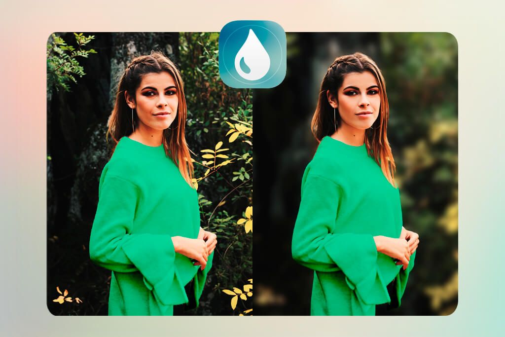 blur photo effect background app to blur background