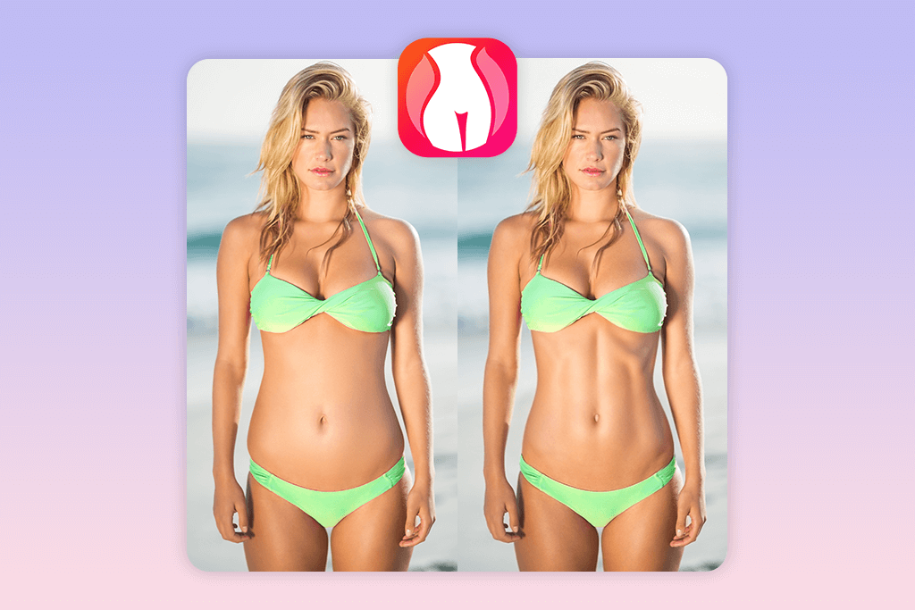 body tune stomach flatten app interface