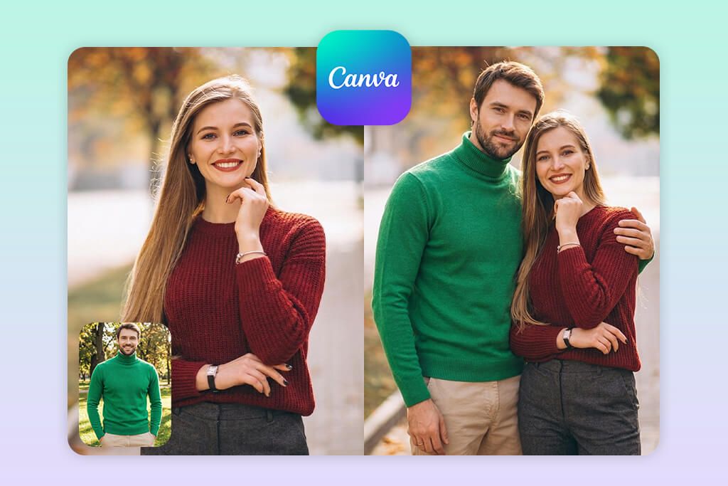 canva app for merging pictures