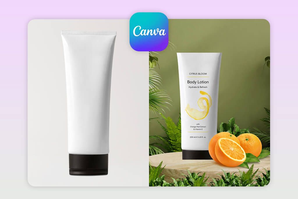 canva app for product photography