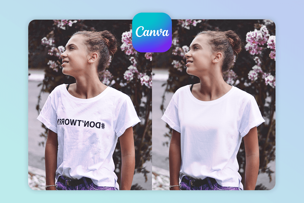 canva remove logo from shirt app