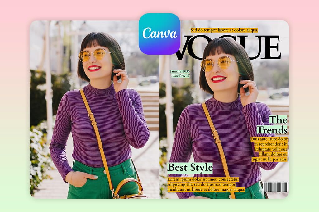 canva vogue filter app