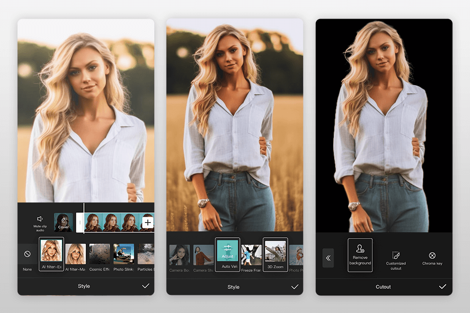 capcut free video editing app for android