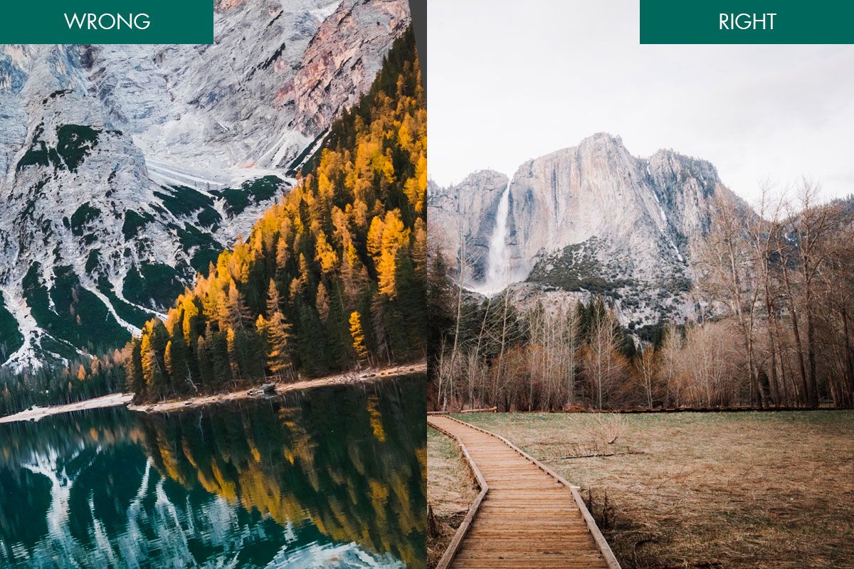 commom mistakes when taking travel photos