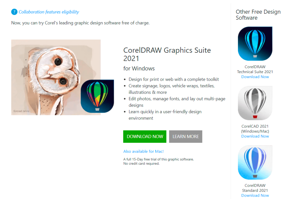corel draw free trial download for mac