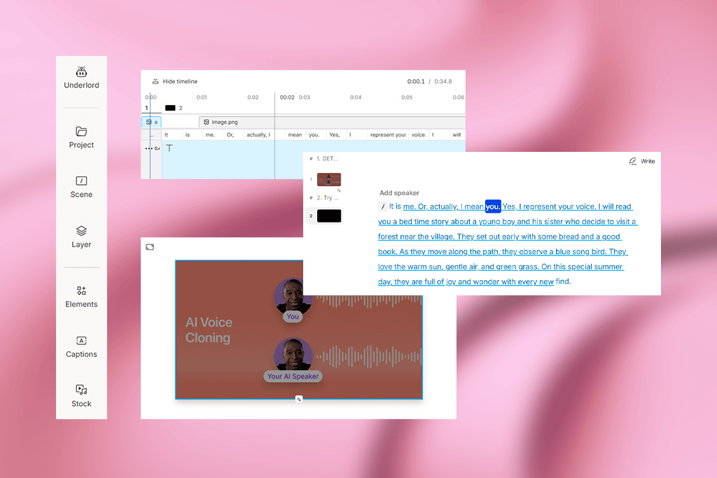descript video ai generator