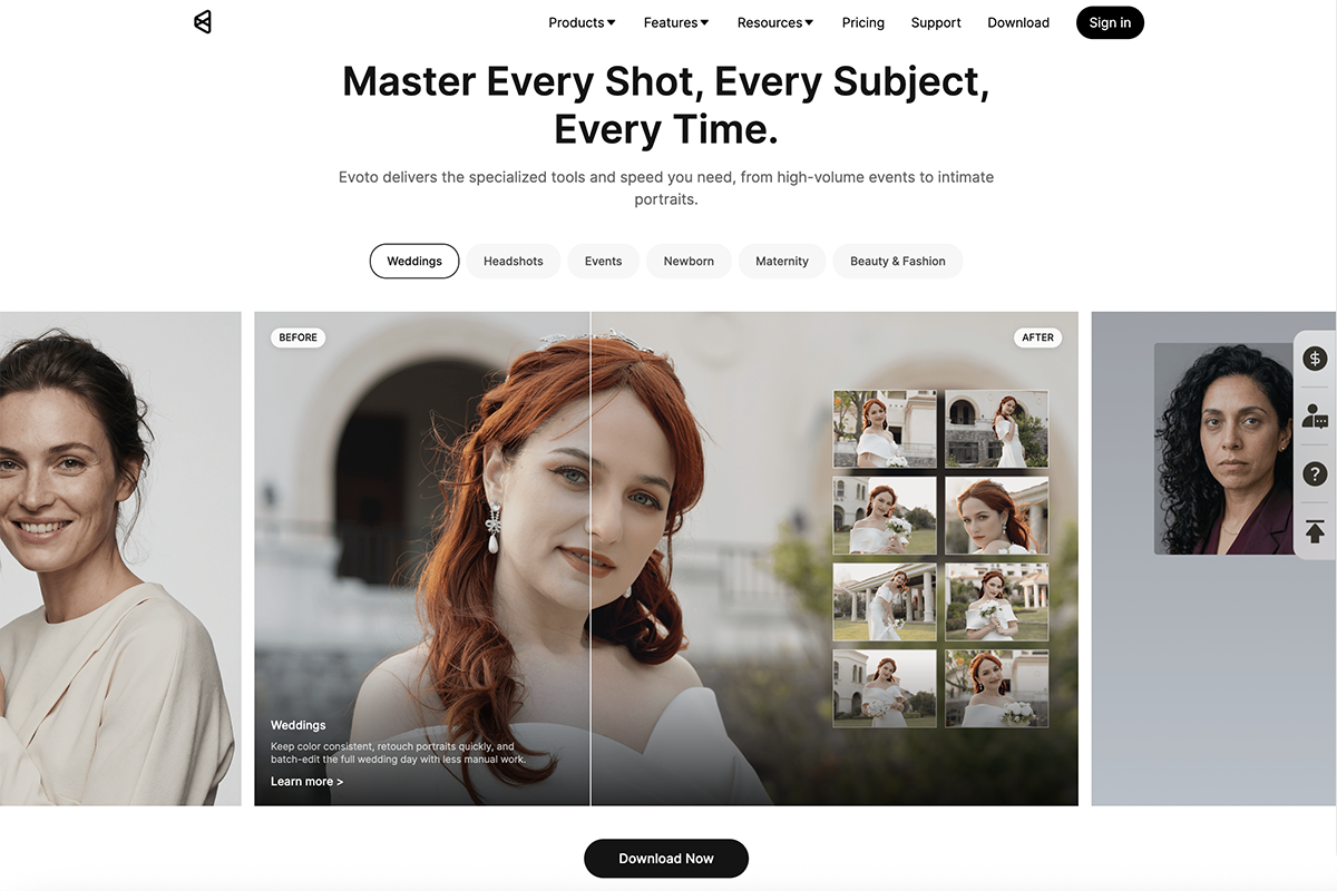 evoto photo editing software for photographers