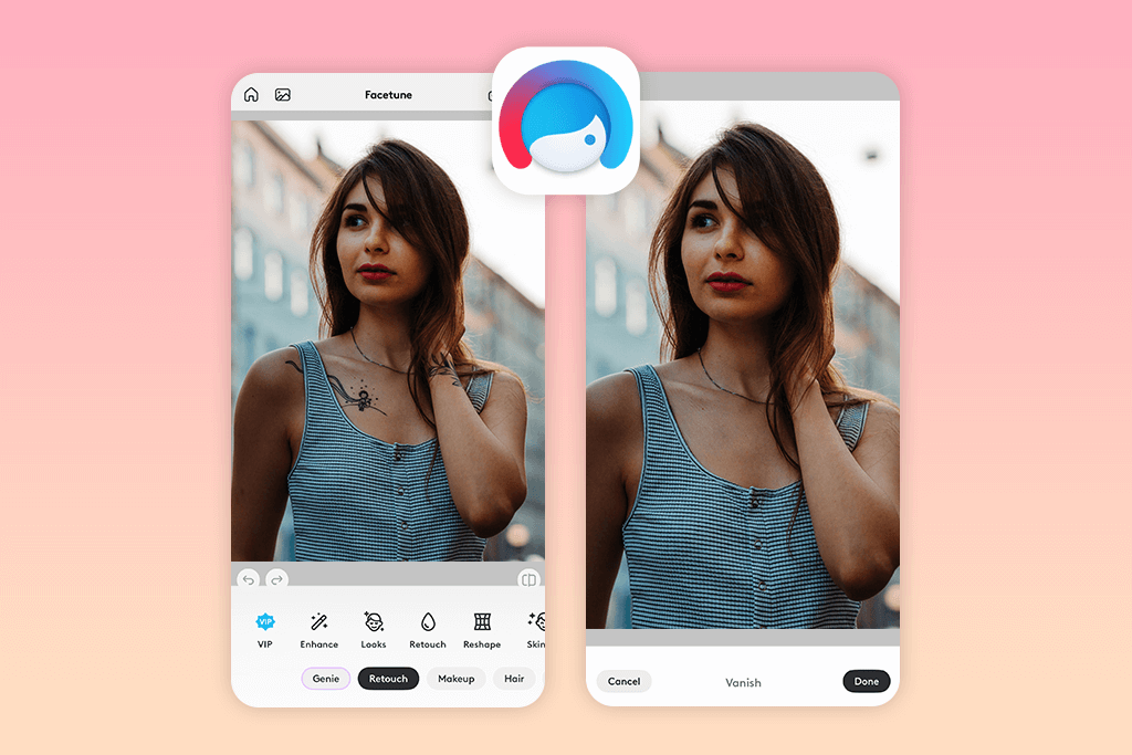 facetune tattoo removal app