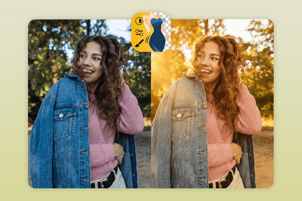 fix the photo body editor tune app for golden hour edit