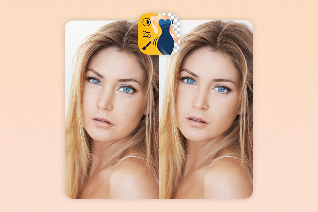 fixthephoto app to fix asymmetrical face in photos