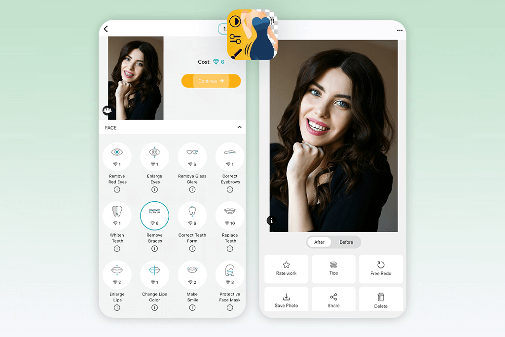 fixthephoto no braces filter