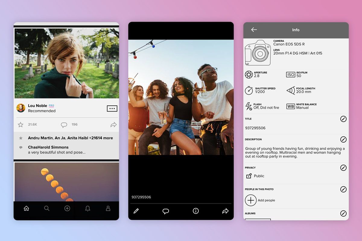 flickr photographers app