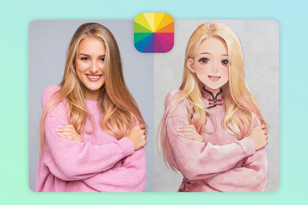 fotor anime photo editor app