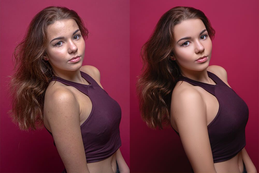 glamour retouching Services Clothes editing