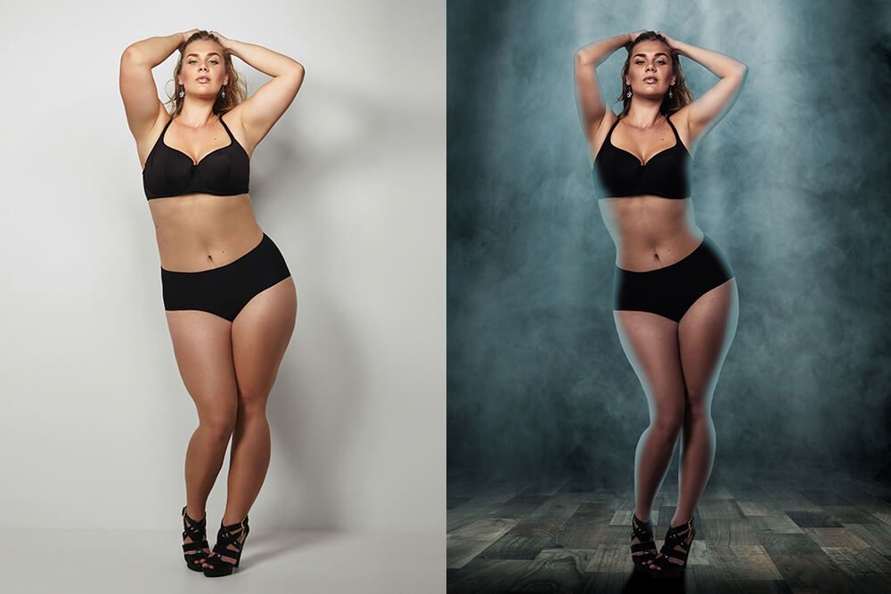 high end retouching services Photo merging