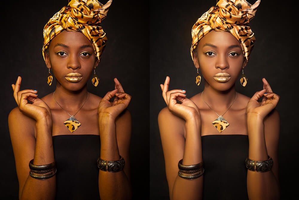 highend retouching Services List Skin retouching