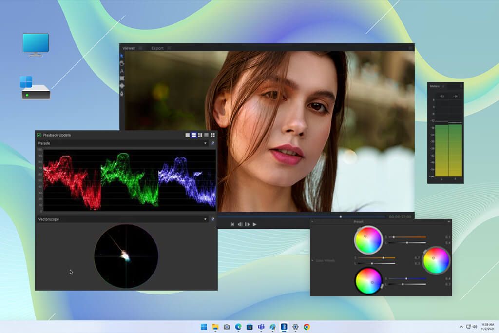 hitfilm pro software for color grading