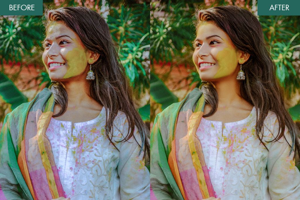 Neetu Chandra in a dry Holi celebration special photo shoot on 8th March  2017 / Neetu Chandra - Bollywood Photos