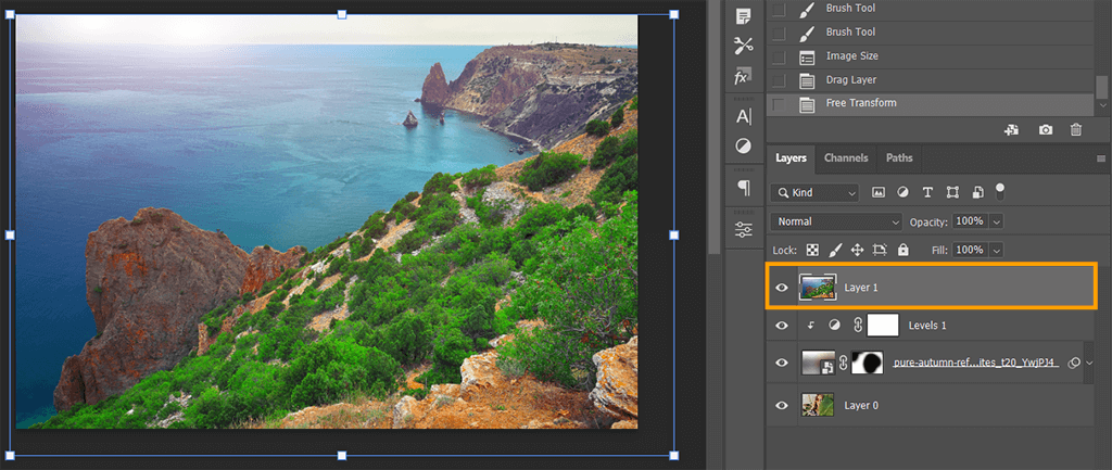 how to add bokeh in photoshop image