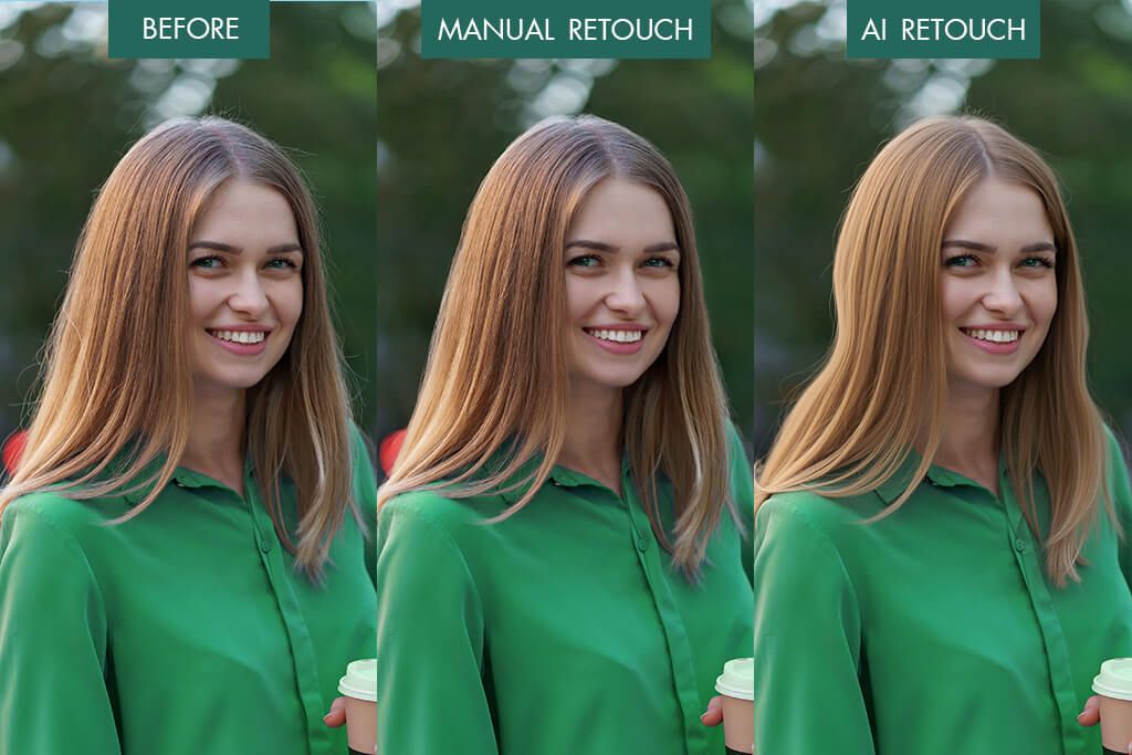 how to edit frizzy hair in pictures