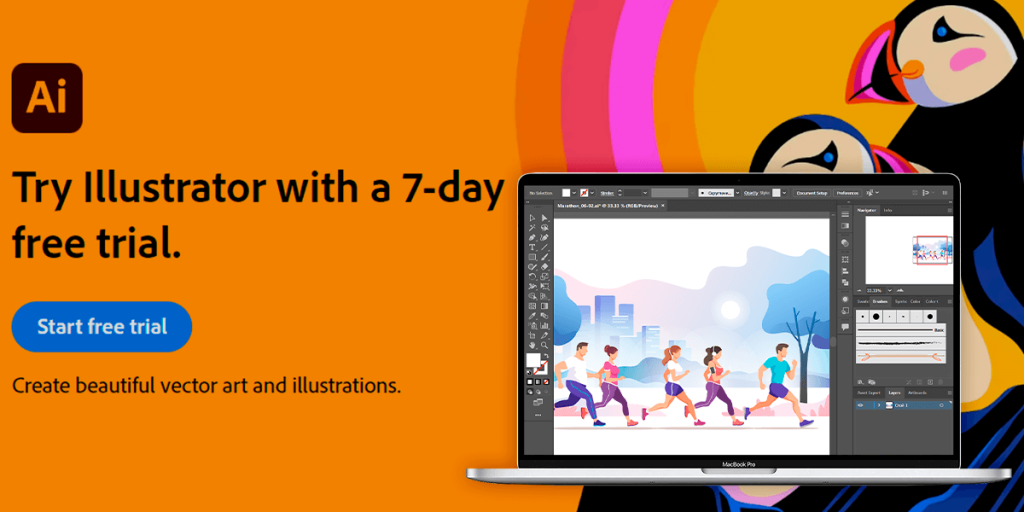 how to downloas illustrator for free