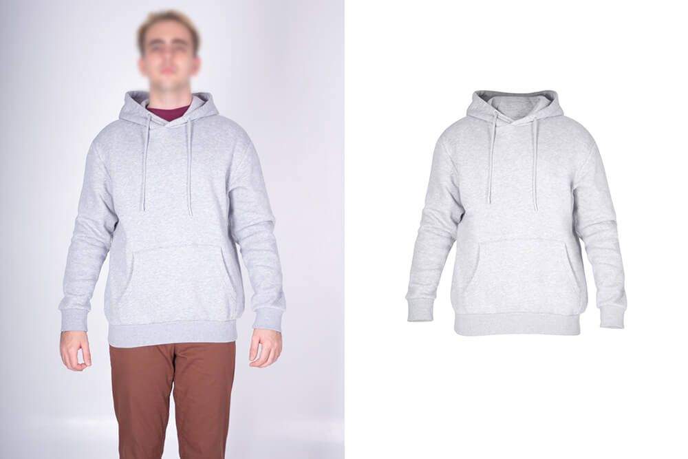 background removal services Ghost mannequin