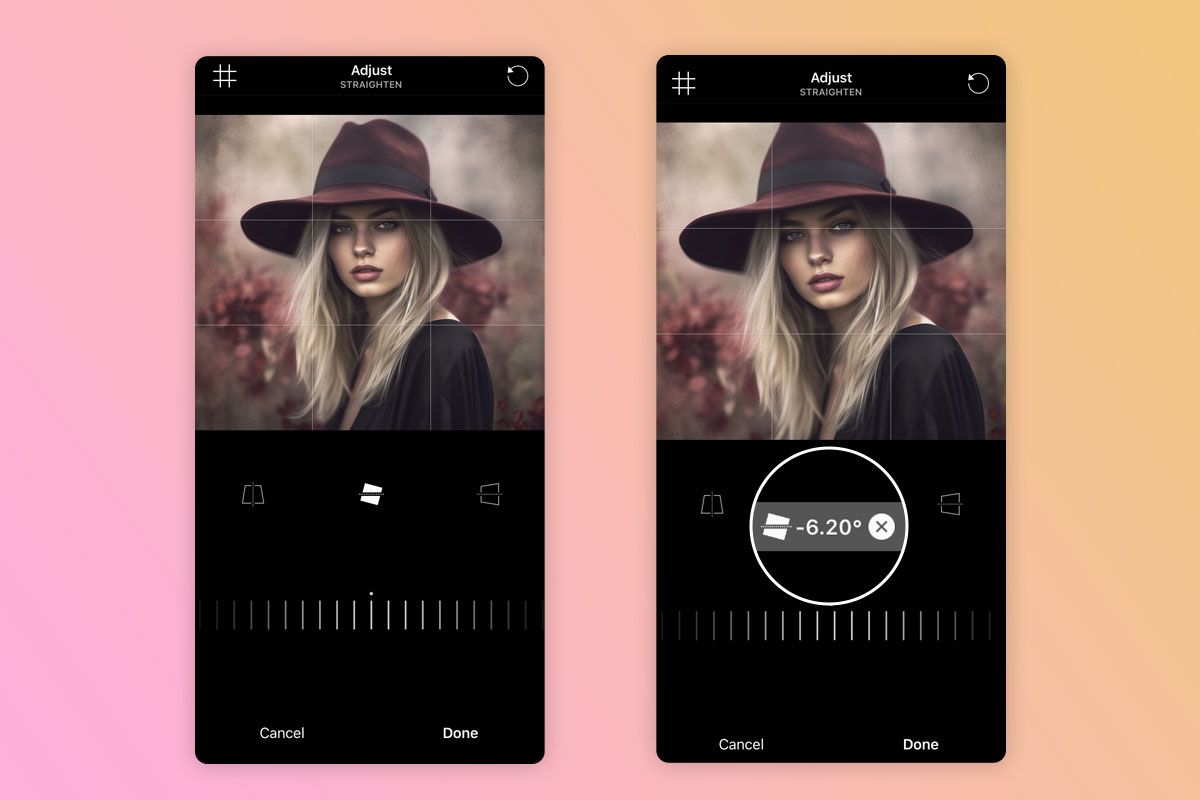 instagram photo editing adjust