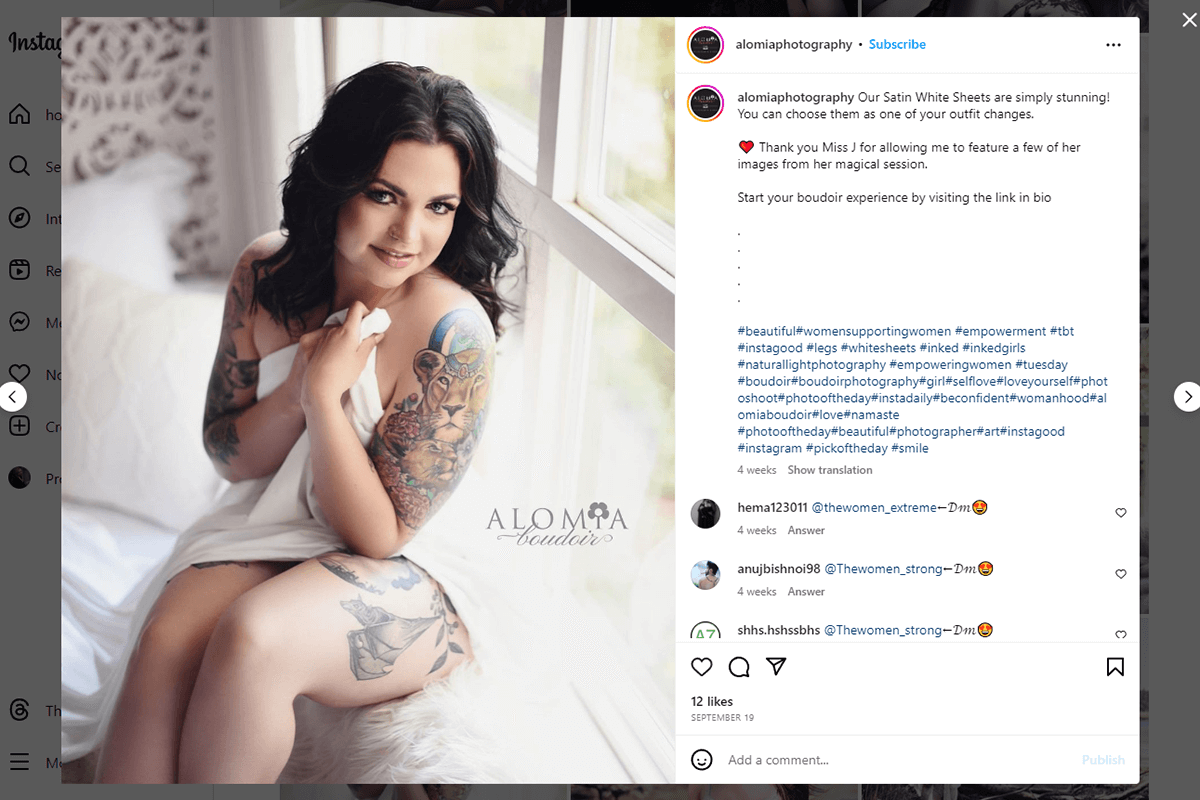 iwona best boudoir photographer