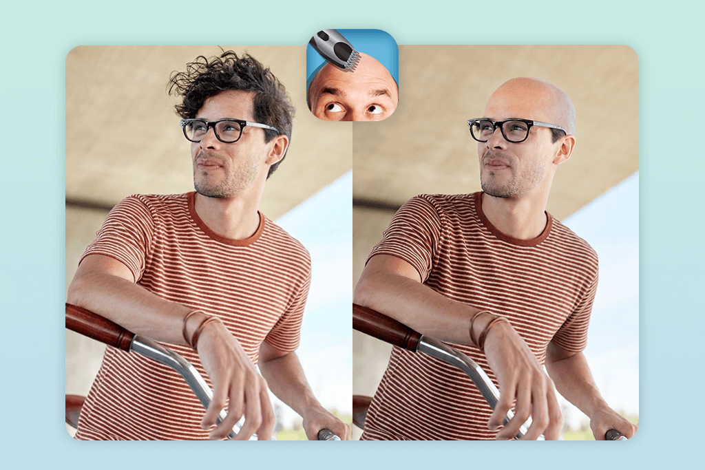 make me bald app