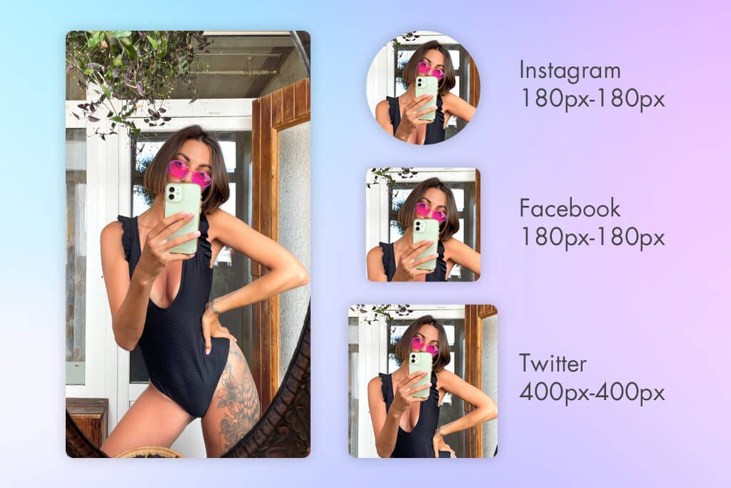 mirror selfie profile picture ideas