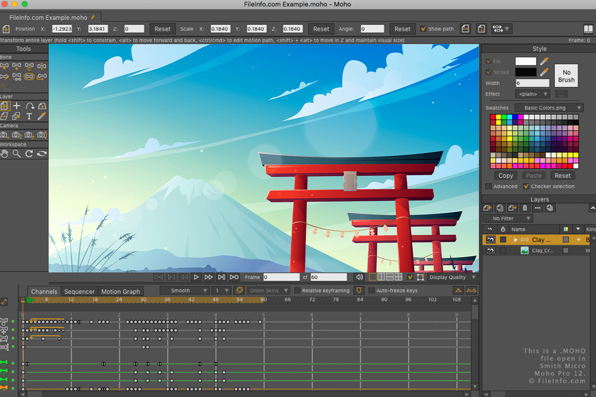 moho pro animation software for anime