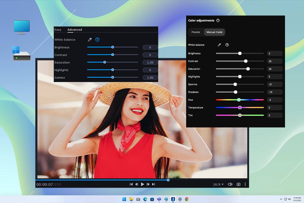 movavi software for color grading