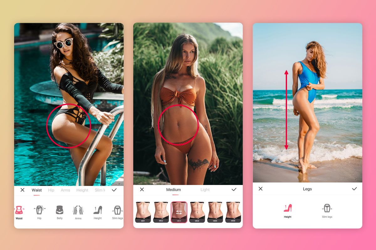 perfect me app to make you look skinny