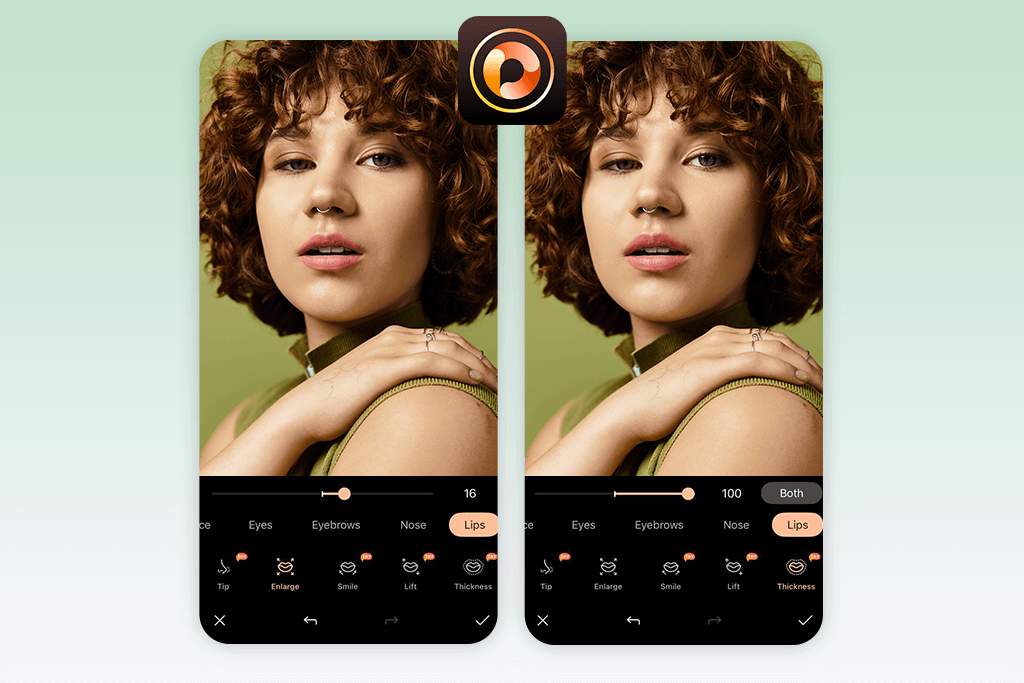 photodirector lip plumper app