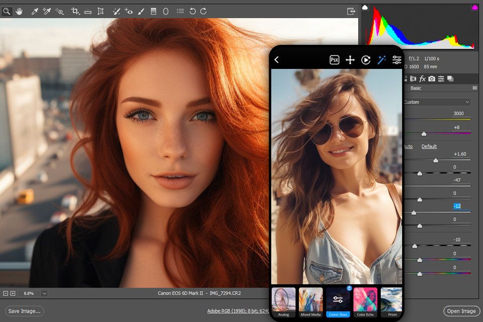 photoshop camera free adobe app