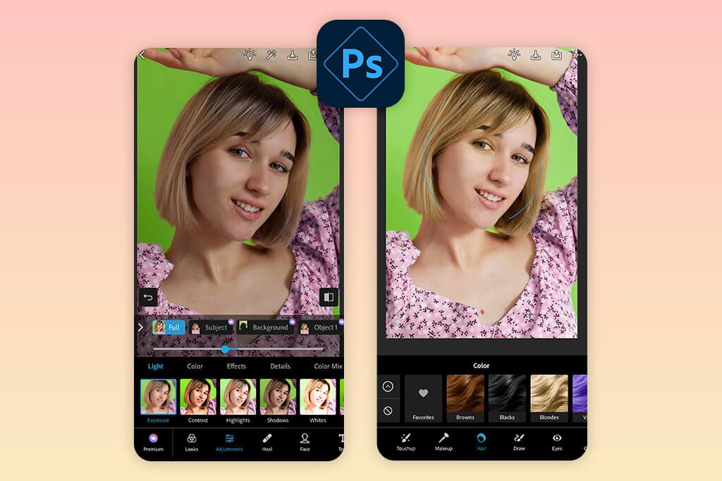 photoshop express app interface