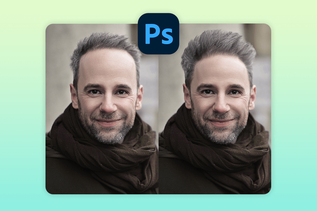 photoshop on iphone bald spot editor