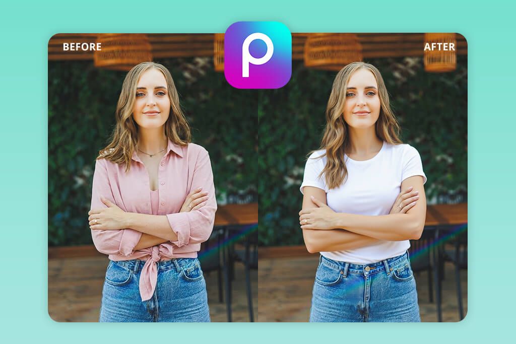 picsart ai replace app