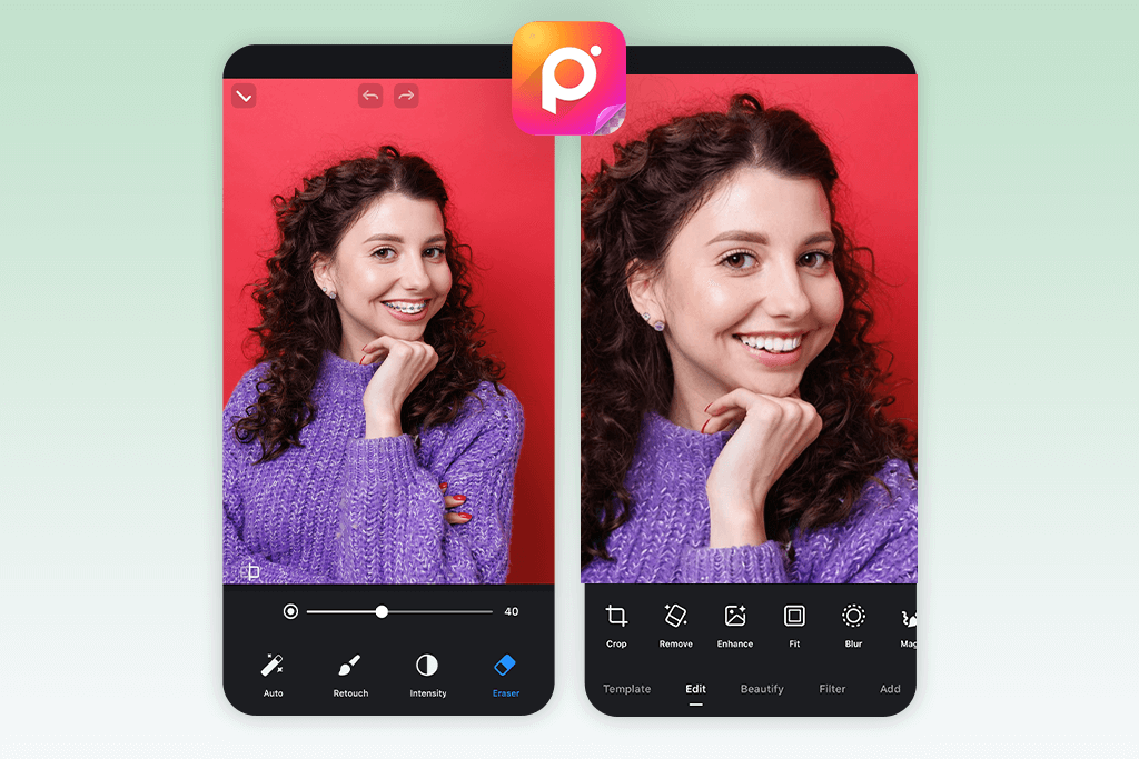 polish no braces filter