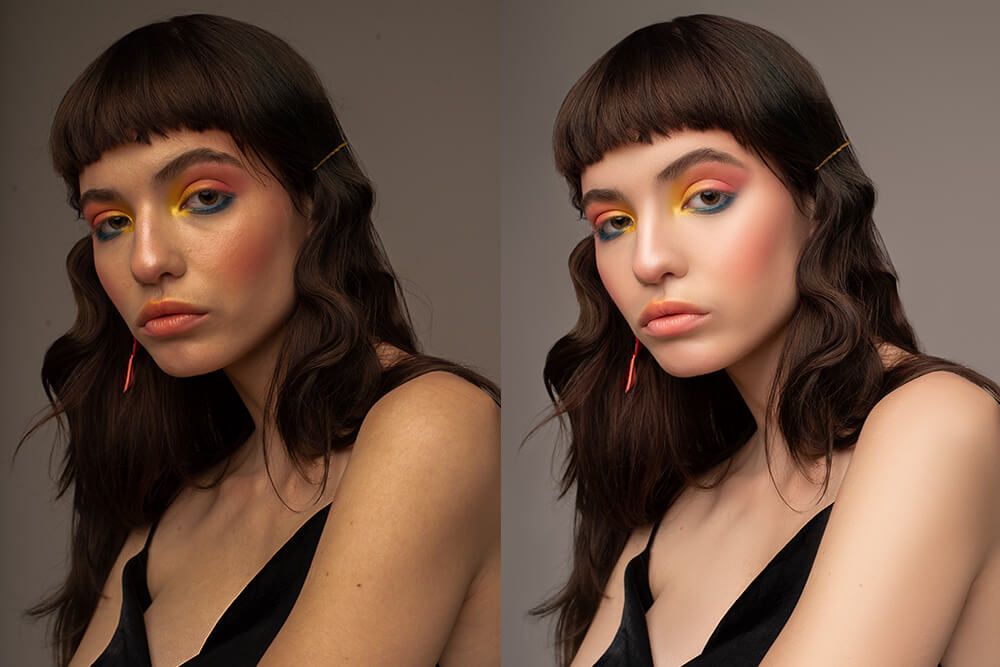 wedding post production Services List Skin retouching