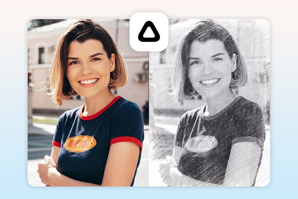 prisma app that turns photo into sketch
