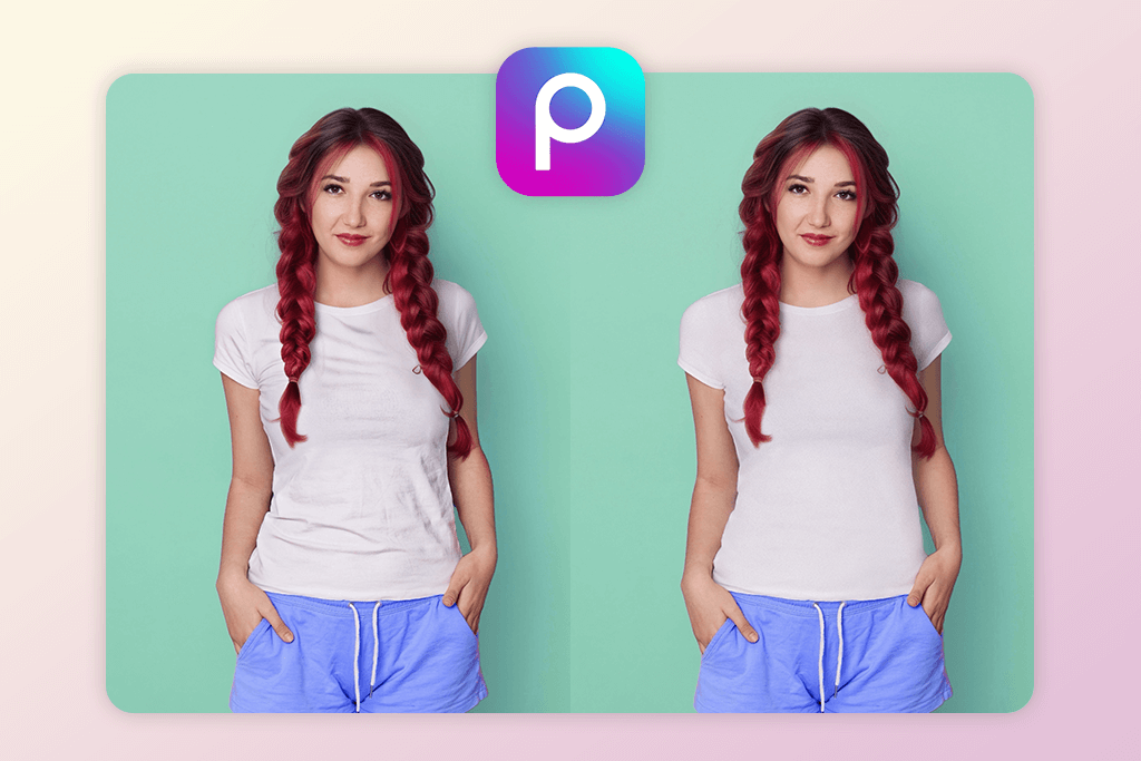 remove wrinkles from clothes picsart