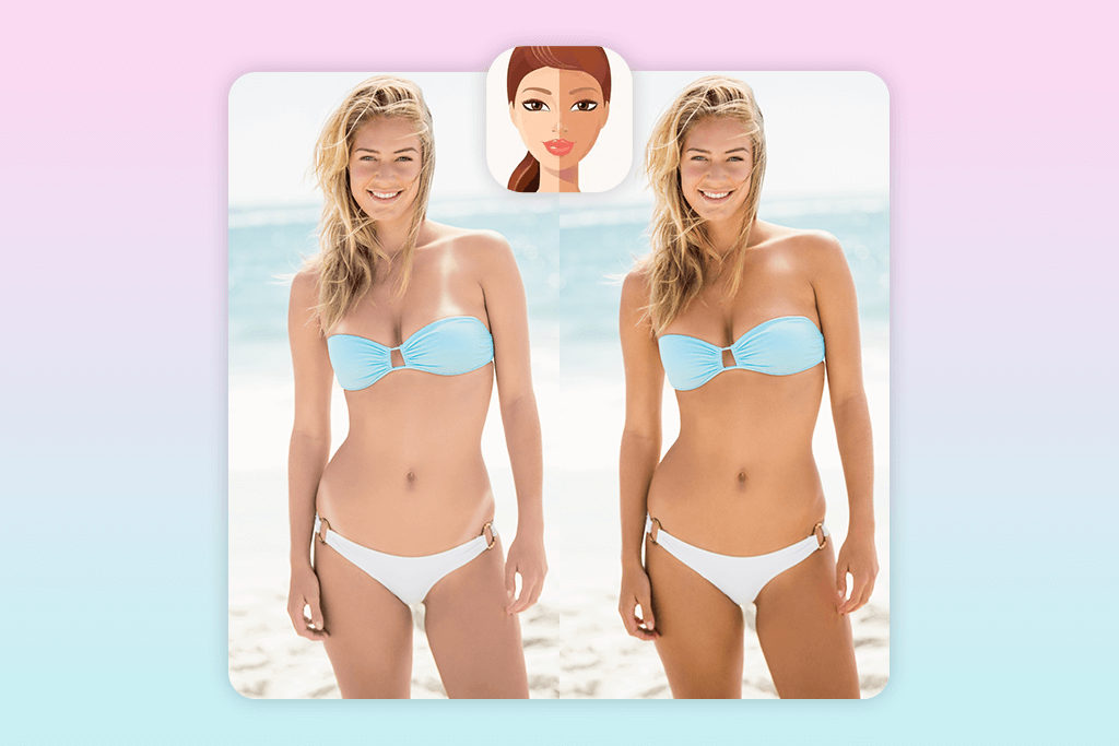 skin tanner tan filter app